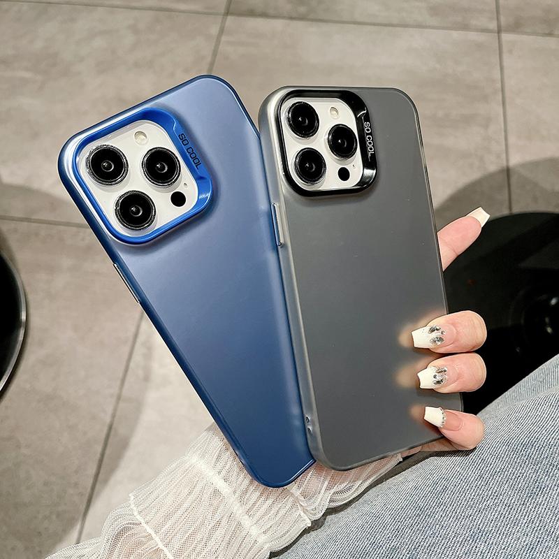 For Samsung S25 S24 S23 Plus S24 Ultra A06 A05s A13 A14 A15 Vivo Y02 Y15 Y16 Y17 Y28 Y27 Colorful Sliver Double Sided Hard Back Soft Edge Phone Case