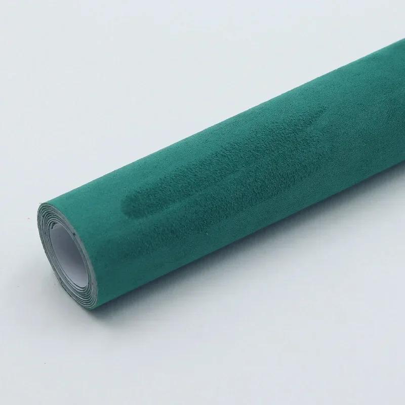 20/30/50см*150см/200см Разноцветная самоклеящаяся замшевая ткань Спандекс Кожа Бархатная ткань для DIY Декора салона автомобиля 0,8мм