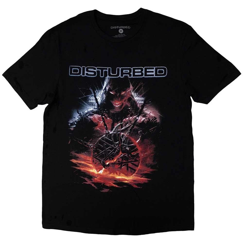 Disturbed European Tour 23 Medallion Unisexs Tshirt Unisexs