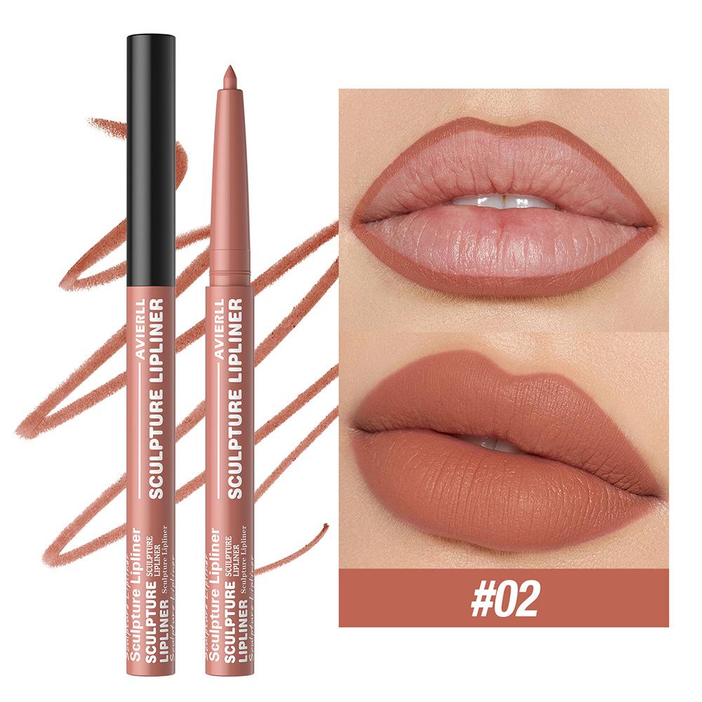 12 Colors Waterproof Lipliner Pencil Soft Mist Smooth Matte Lipliner Lipstick Pen Sexy Red Lip Contouring Lips Makeup Cosmetics