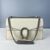 [Pre-Owned] Dionysus Tiger Head Crystal Detail Chain Leather Crossbody Bag Small - Very Good #7QIR8E
