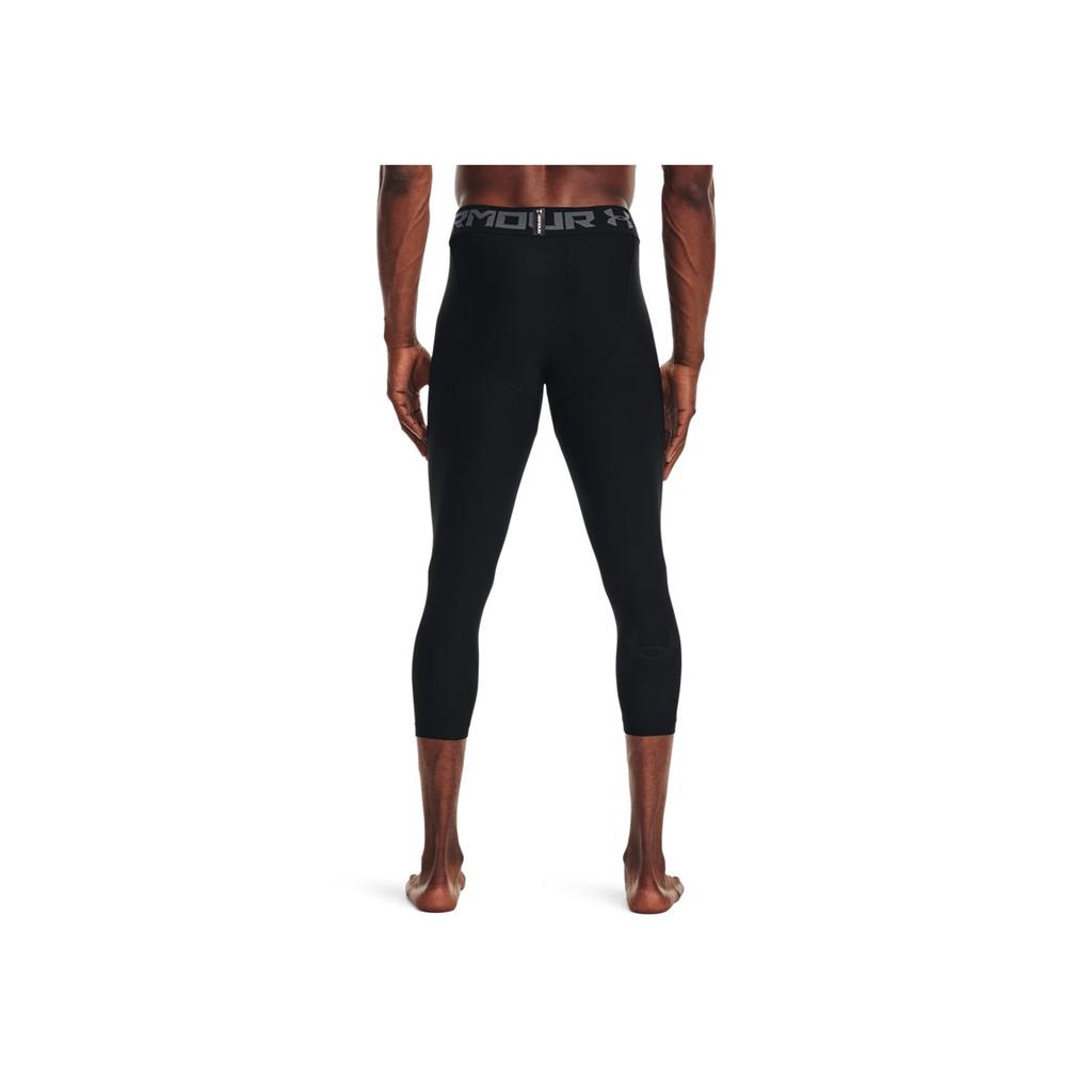 Under Armour HeatGear® Armour Graphic Training Compression Capris Мужские штаны, черные 1364602-001
