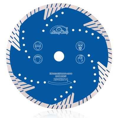 Алмазный диск 230мм*22.23 - Диск для сухой резки плитки для фарфора, керамики, сланца - Быстрые гладкие резы угловой шлифмашиной