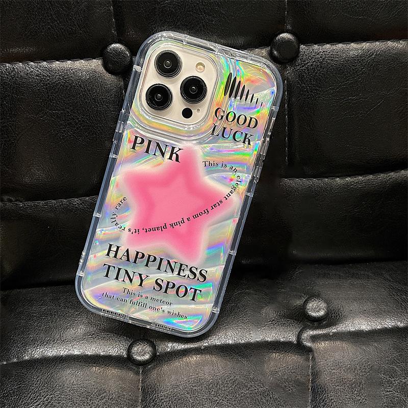 Чехлы для мобильных телефонов iPhone 11 13 XR 15 Pro Max 12 14 Pro Max Чехол для iPhone 16 7 Plus 8 Plus XS Max 6 15 Plus Laser Wave Pattern Anti-Drop Водонепроницаемый