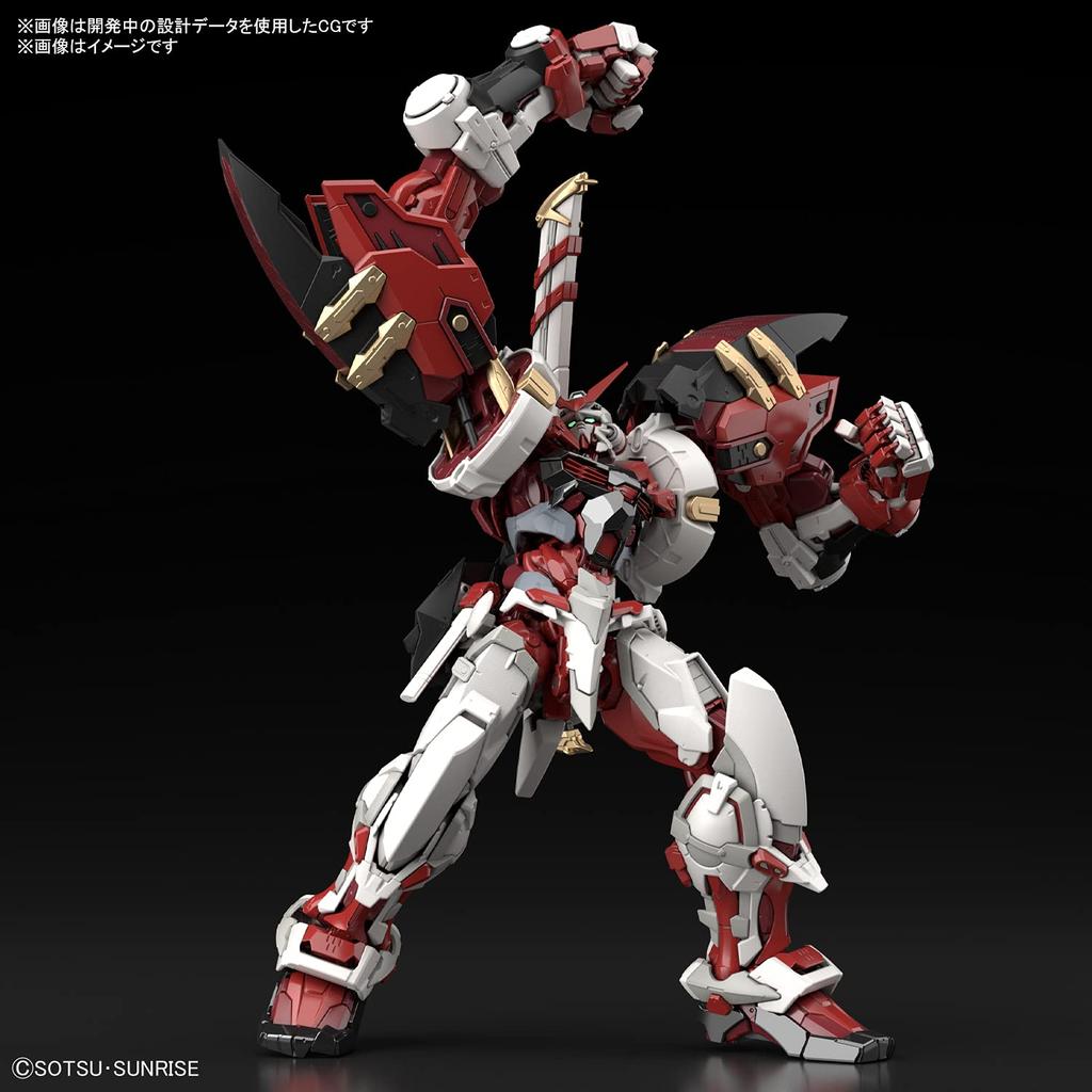 BANDAI SPIRITS High Resolution Model Mobile Suit Gundam SEED ASTRAY Gundam Astray Red Frame Powered Red Scale Plastic Model 1/100 Pre-Colored