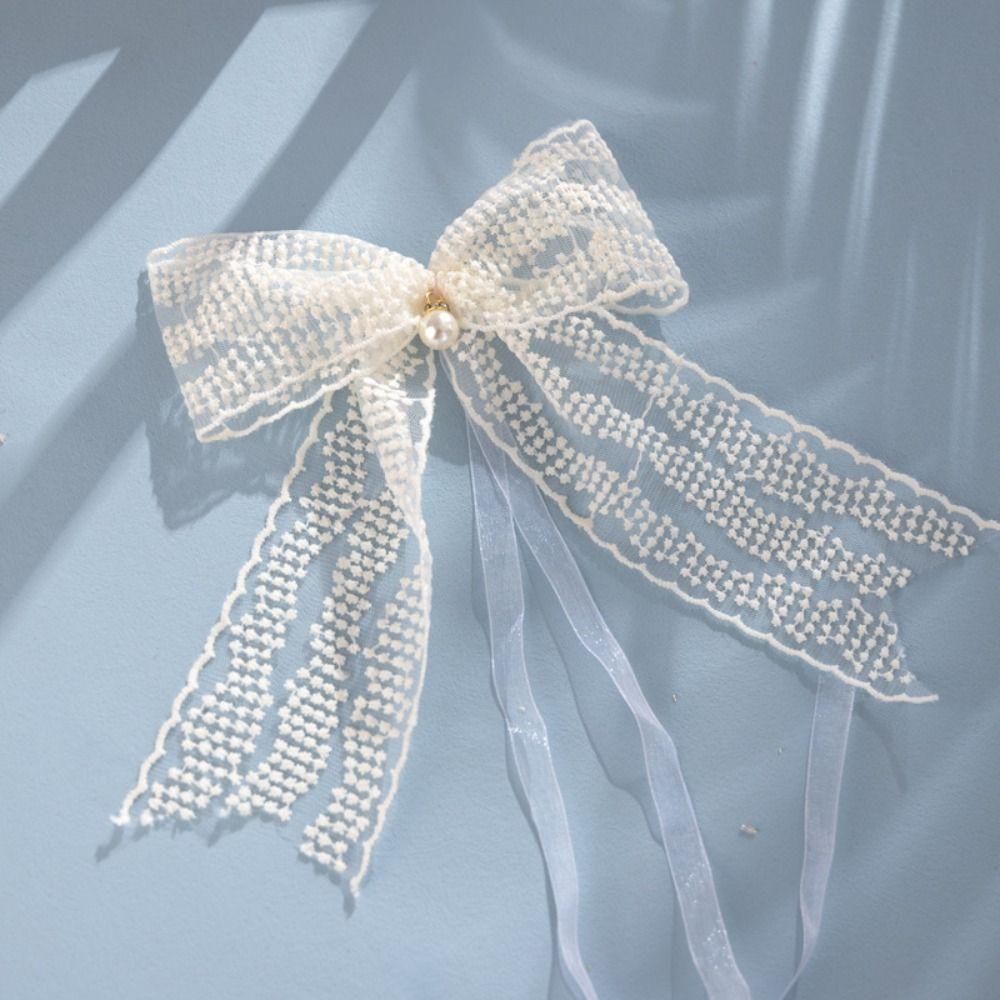 2Pcs/set Lace Bow-knot Curtain Strap simple Curtain Holders  Living Room Home Decor