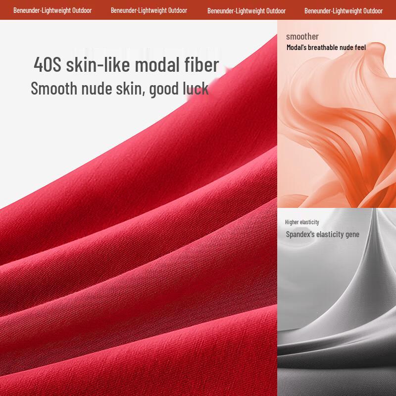 beneunder Мужские красные модальные боксеры - издание «Год Змеи»