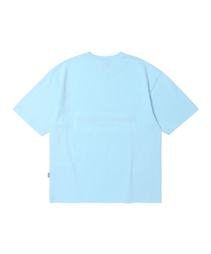 UCLA Cut-Block Short Sleeve T-Shirt [Lt-Blue](Uz4St06_42)