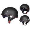 Ретро Шлемы Для Мотоцикла Capacete De Moto Шлем Винтажный Уличный Туристический Скутер Половинчатый Шлем Встроенный Визор Сертификация DOT