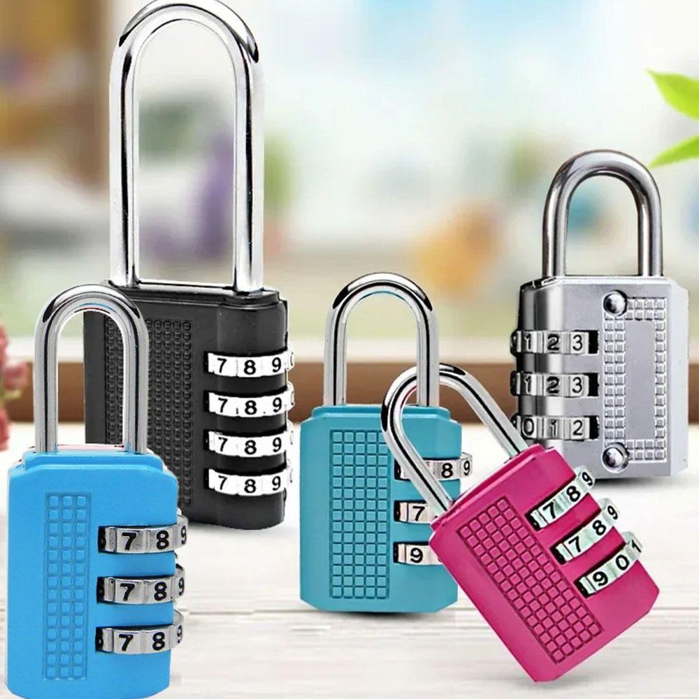 Safe Password Lock 3 /4 Digit Code Lock Practical Luggage Combination Lock Cabinet