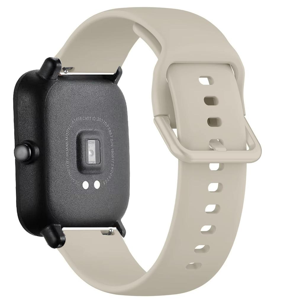 Силиконовый ремешок 20 мм/22 мм Для Amazfit GTS/2/2e/4/3/GTS2 Mini/GTR 4/47 мм/GTR2/2e/stratos 2 Браслет для часов Amazfit bip 6 5 3 ремешки