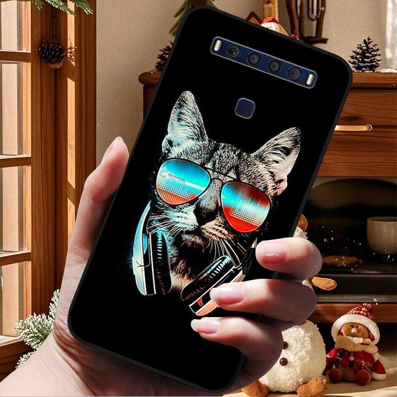 For TCL 10L Case Cool Fashion Silicone Soft TPU Phone Covers for TCL 10 Lite Case 10Lite Coque for TCL10L T770H T770B 4187U Bag