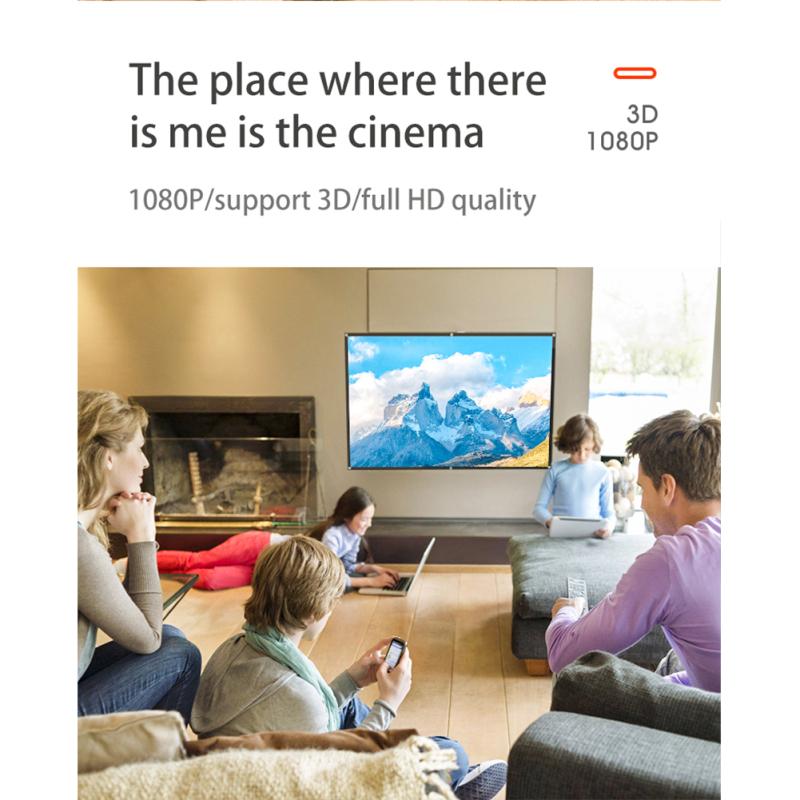 Мобильный портативный экран проектора 60-150 дюймов высокой плотности 4k Hd простой видеопроектор занавес для