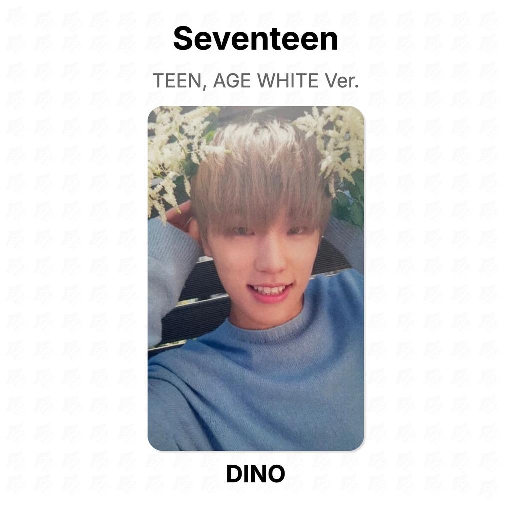 Seventeen ПОДРОСТОК, ВОЗРАСТ БЕЛЫЙ Вариант. Официальная фотокарта