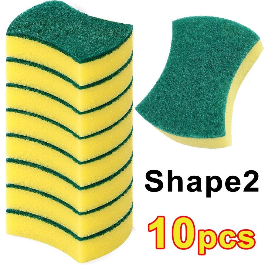 Highly Absorbent Cleaning Sponges Dish Washing Magic Clean Pot Rust Stain Sponge Brush Kitchen Grease Cleaner Household Tools