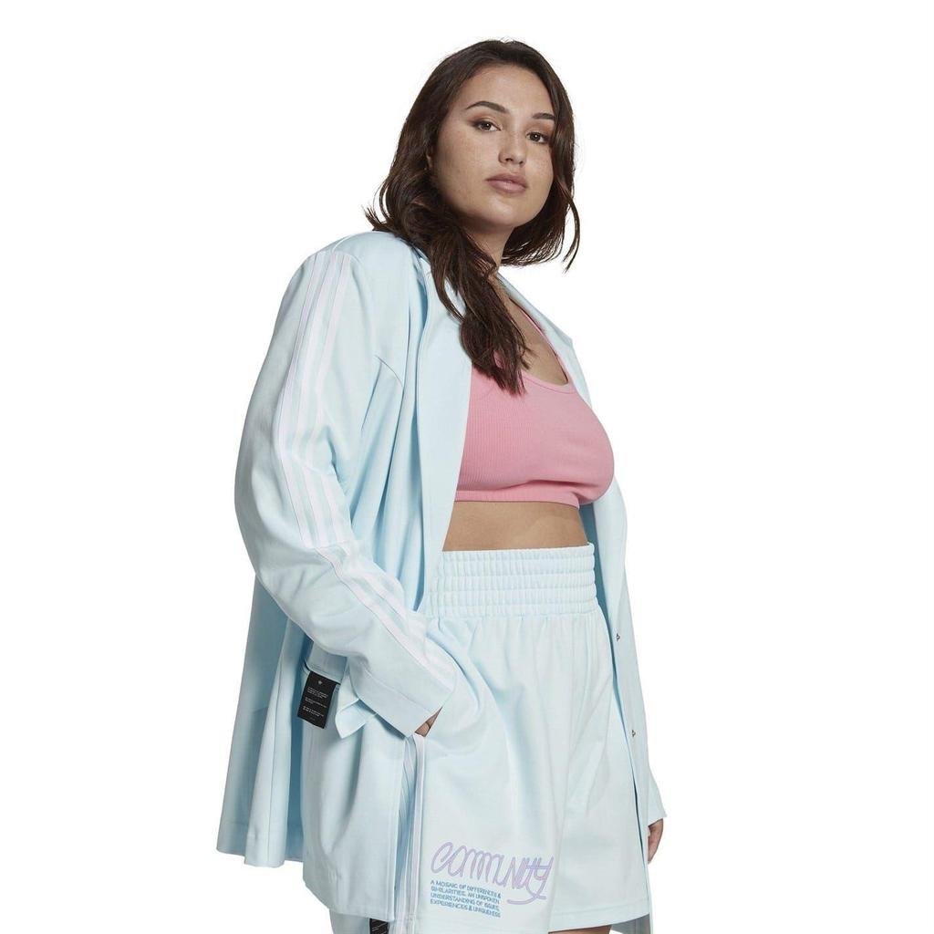 Adidas Womens/Ladies Lapel Collar Plus Blazer