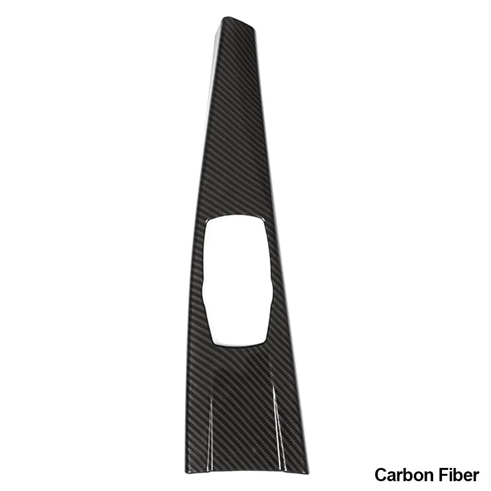 For BMW 3 4 Series F30 F31 F32 F36 3GT 320i Carbon Fiber Car Center Console Gear Shift Panel Sticker Cover Interior Decoration