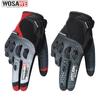 Microfiber Motorcycle Cycling Gloves Off-road Motocross Waterproof Full Finger Gloves Touch Screen