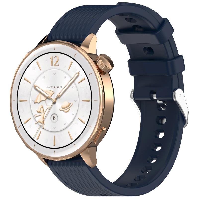 Классический силиконовый ремешок 18 мм Подходит для OPPO Watch X3 Mini X2 mini Силиконовый ремешок с алмазным узором, приятный для кожи