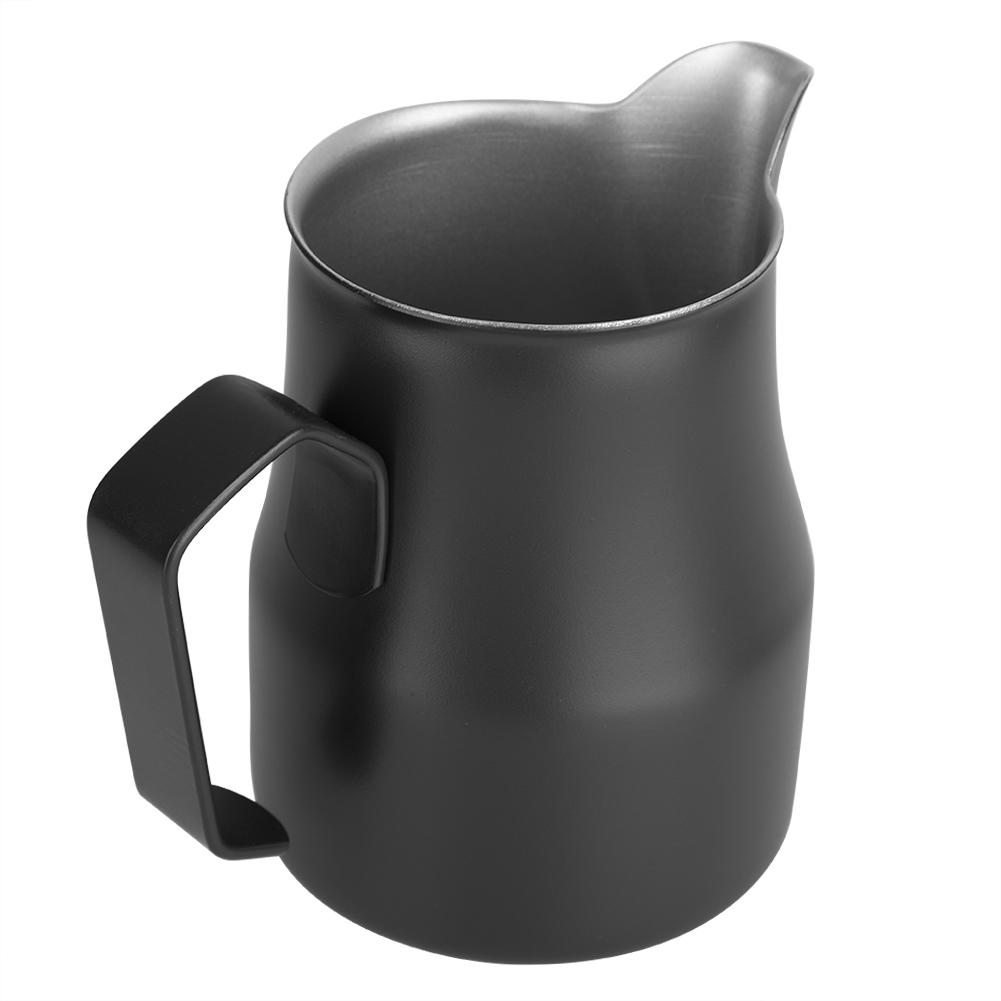 500 мл нержавеющая сталь чашка для вспенивания молока кувшин для кофе латте арт для кофейни (черный)