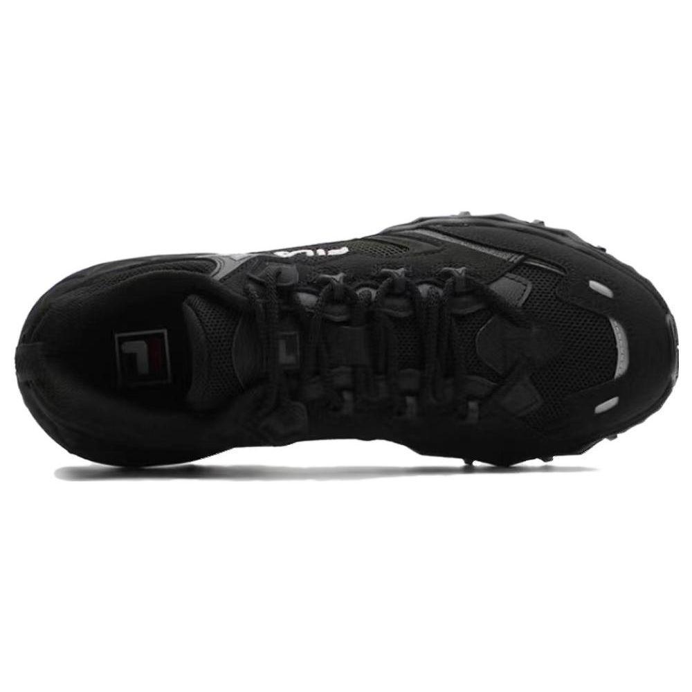 Fila Oakmont 3 Fabric Synthetic Leather TPU Comfortable Low Top Dad Shoes Men Sneaker Black F12M332105FBK
