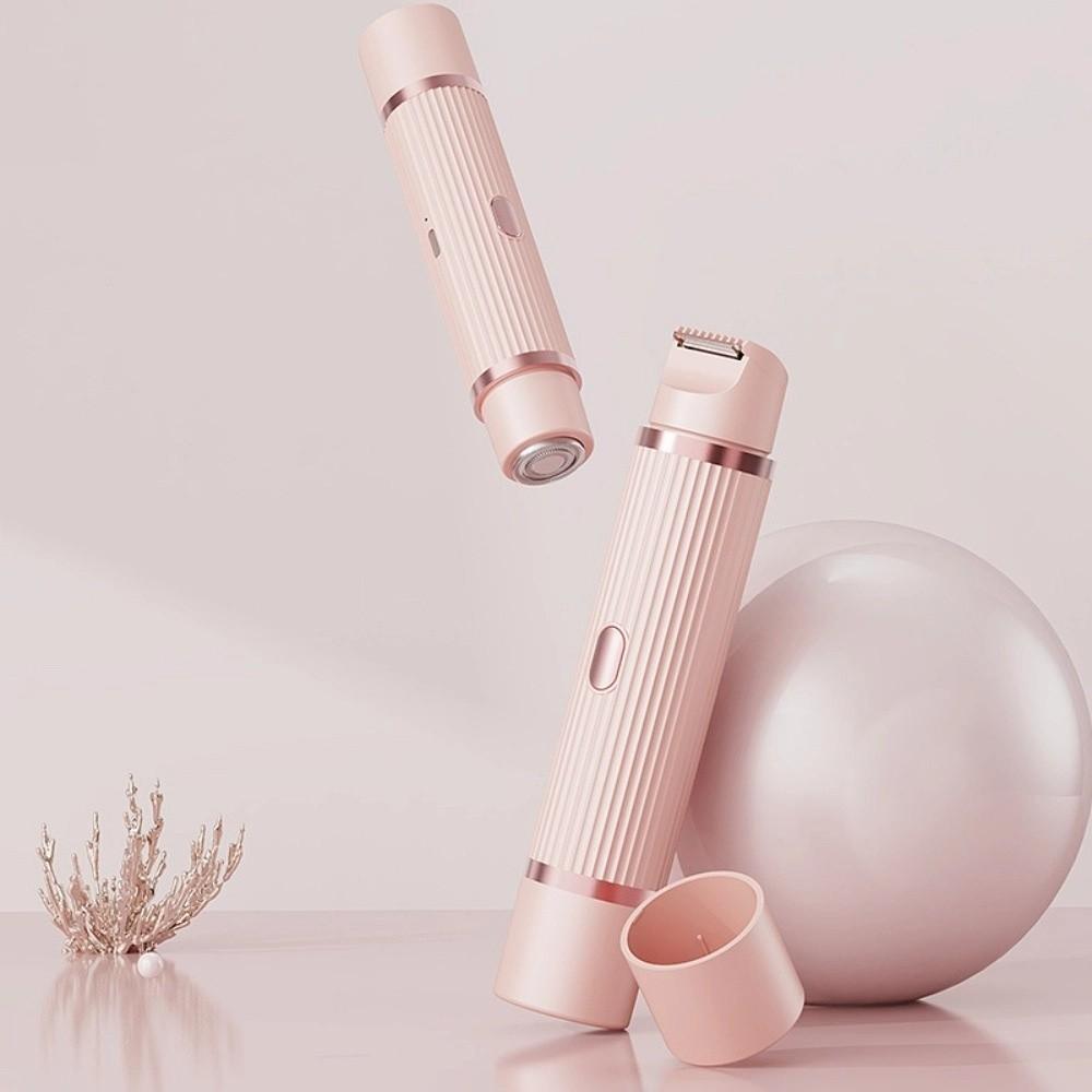 Rechargeable Electric Shaver Double Head Body Shaver Portable Hair Removal Machine Full Body