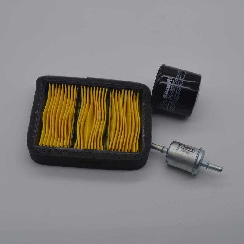 Air Fuel filter Petrol cleaner for QJIANG keeway benelli BJ500 leoncino 500 502C BJ500-6A QJ500GS-7 550S