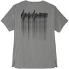 Loose Fit Crew Neck Short Sleeve T-Shirt Unisex Tops Gray Y03IV5635XXXXXXX65