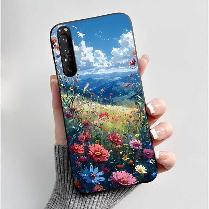 Чехол для Sony Xperia 1 II XQ-AT51 XQ-AT52 1 III XQ-BC62 XQ-BC72 XQ-BC52 Чехол Роскошный Милый Крутой Для Мальчиков Девочек Мягкий Силиконовый Чехол