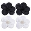 2PCS 3D Clothing Patches Handmade Clothing Applique Clothes Accessory Flower Appliques Dressmaking