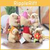 Adorable Capybara Animal Plush Doll With Pp Cotton Filling For Gift And Decoration