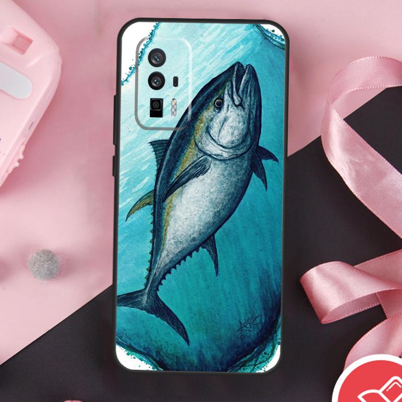 Bluefin Tuna Case For Xiaomi 11T 12T 13T 14T Pro Mi 15 13 14 Ultra POCO X7 Pro X3 X5 X6 F5 F6 F7 Cover