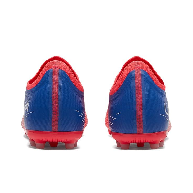Puma Ultra 1.3 Круглый носок Шнуровка Низкий верх MG (Резиновые короткие шипы) Футбольные бутсы с искусственным покрытием Мужские футбольные бутсы Красные 106526-01