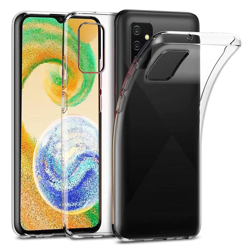 Чехол для телефона Samsung Galaxy A04s Кристально прозрачный Мягкий силиконовый чехол для телефона На Для Samsung A04s A04 S galaxyA04s Прозрачная задняя крышка из ТПУ