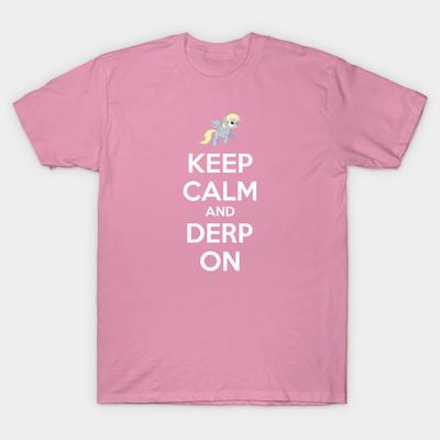 Футболка женская Keep Calm And Derp On Harajuku Print Kawaii футболка летняя с коротким рукавом женская футболка топ футболка