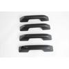 For BYD SHARK 2024 2025 2026 RHD ABS Chrome Carbon Black Door Handle Cover Door Bowl Frame Trims Sticker Car Styling Accessories