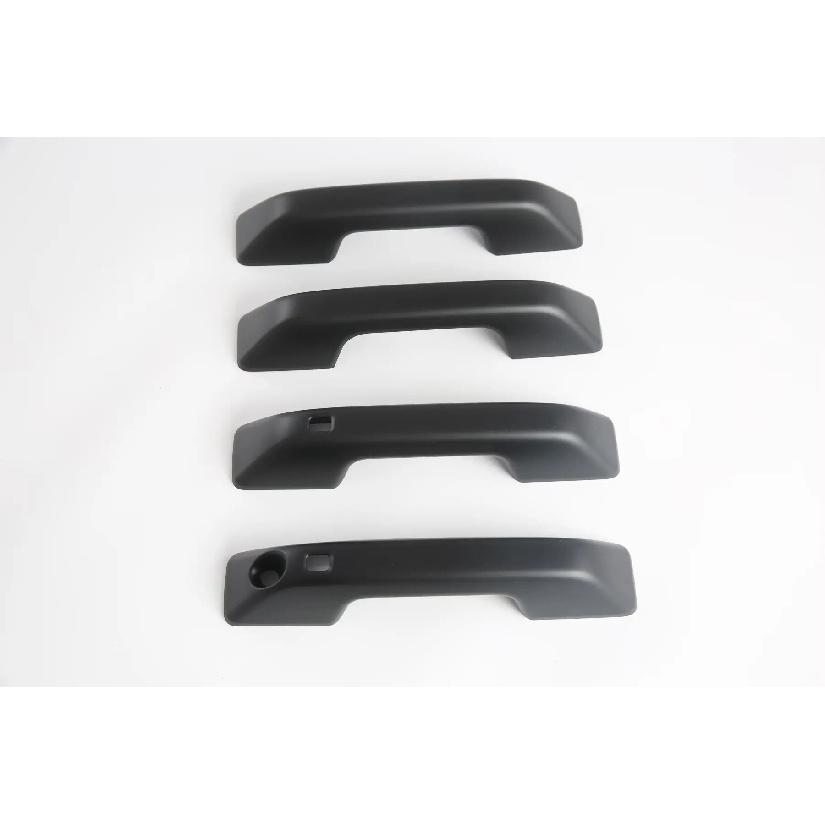 For BYD SHARK 2024 2025 2026 RHD ABS Chrome Carbon Black Door Handle Cover Door Bowl Frame Trims Sticker Car Styling Accessories