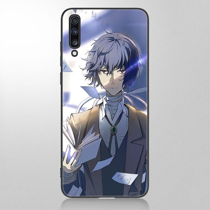 Чехол с изображением аниме Bungou Stray Dogs Dazai Osamu для Samsung Galaxy A01 Core A03S A10 A20E A21 A30 A40 A42 A82 A90 A6 A7 A9 A8 + A5 2017