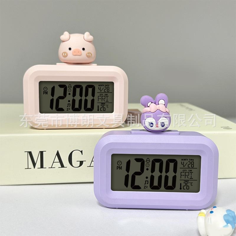Alarm clock Mini electronic clock for students New learning table Children's and girls' dormitory desktop countdown timer