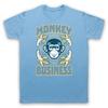 Monkey Business Funny Comedy Slogan Ape Cool Unisexs Unisexs Tshirt
