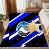 Football Atalanta  Rug for Living Room, Game Rooms, Office, Bedroom, Office Floor Mat Playful Design, fan gifts Christmas decor