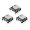 3Pcs For DFPlayer Mini MP3 Player Module TF Card U Disk DFPlayer Module MP3 Voice Development Board Mini MP3 Player Module