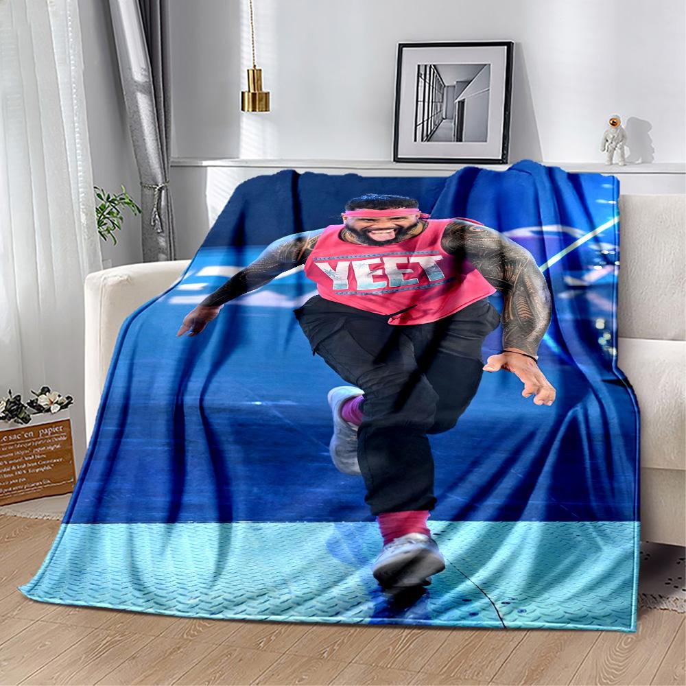 Yeet Jey Uso3 Blankets are suitable for living rooms,making them an ideal choice for outdoor travel and gifts.
