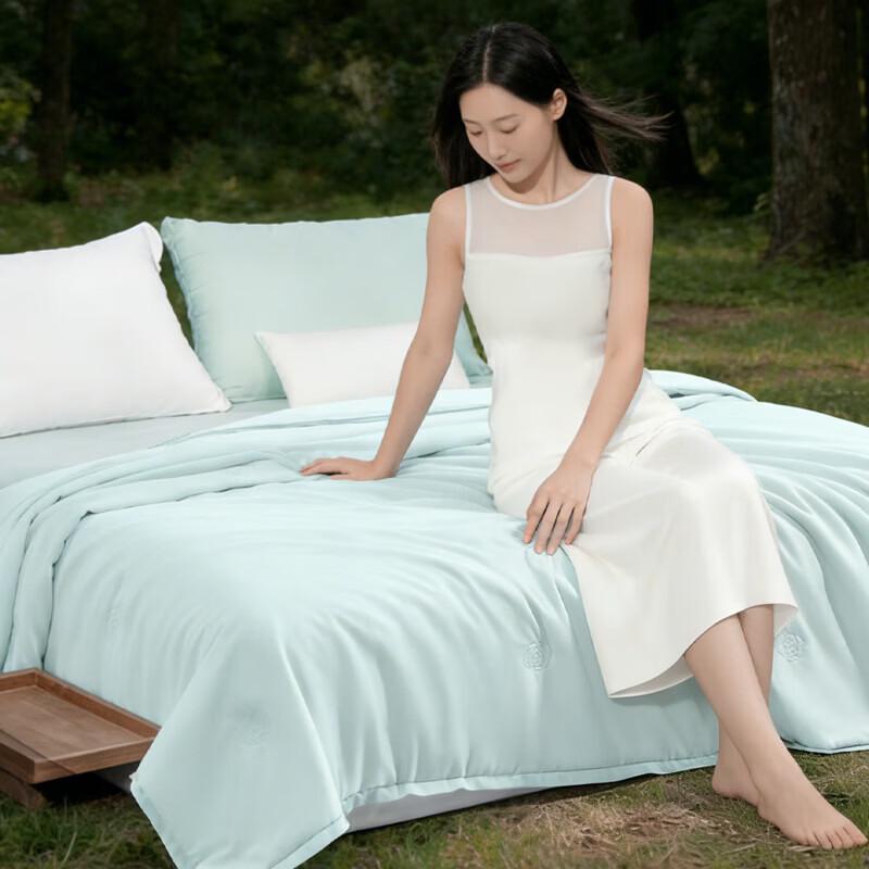 Mercury Home Textiles Моющийся шелковый пододеяльник из лиоцелла