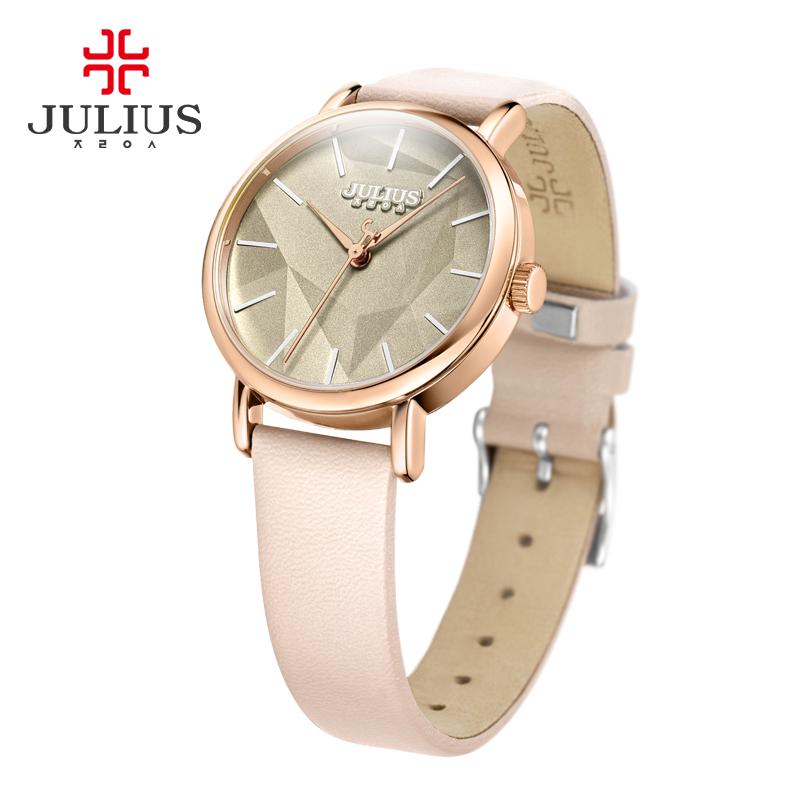 Летние Новые Креативные Женские Кварцевые Наручные Часы Julius Montre Femme Оригинальные Часы Час Япония 2035 Механизм Повседневные Часы JA-985
