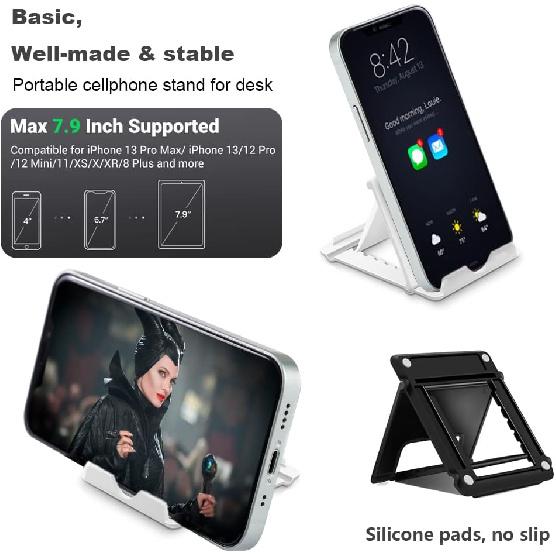Portable Desktop Multifunctional Multi-angle Adjustable Folding Lazy Phone Holder