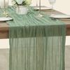 Table Runner Durable Beautiful Bohemian Style Gauze Table Cover for Home Festival Holiday Decoration
