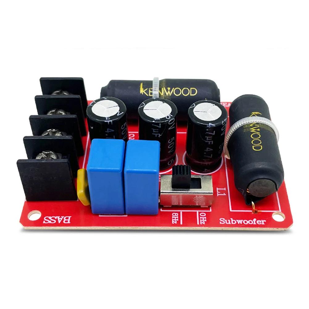 200 Вт Низкочастотный Динамик Сабвуфер Разделитель Частот HiFi Стерео Автомобильный Разделитель Частот Авто Аудио Звук Кроссовер