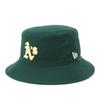 Панама New Era MLB двусторонняя Oak Dark Размеры BUCKET01 OAKATH REV DGRN KGRN Шляпа, Зеленый, M/L,