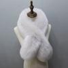 Autumn and Winter Warmth Thickened Imitation Fox, Otter and Rabbit Plush Fur Scarf Tide Big Bib Ladies Shawl Fur Collar